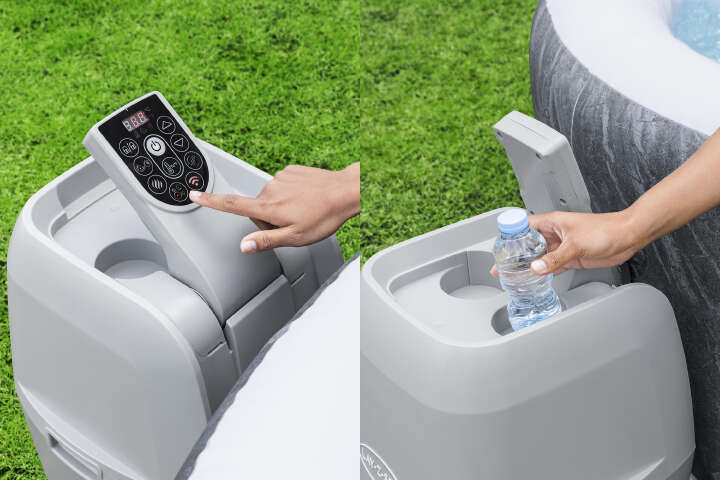 Bestway LAY-Z-SPA Whirlpool WLAN Boracay AirJet